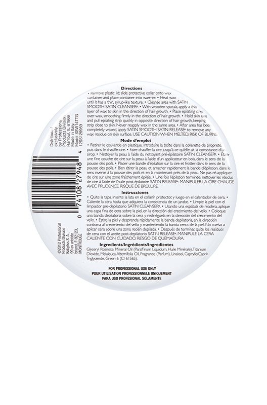 Satin Smooth Soft Wax Tea Tree Wax 14 oz #814150