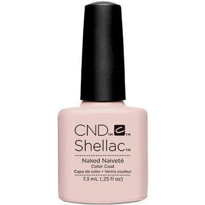 Cnd Shellac Naked Naivete .25 Fl Oz-Beauty Zone Nail Supply