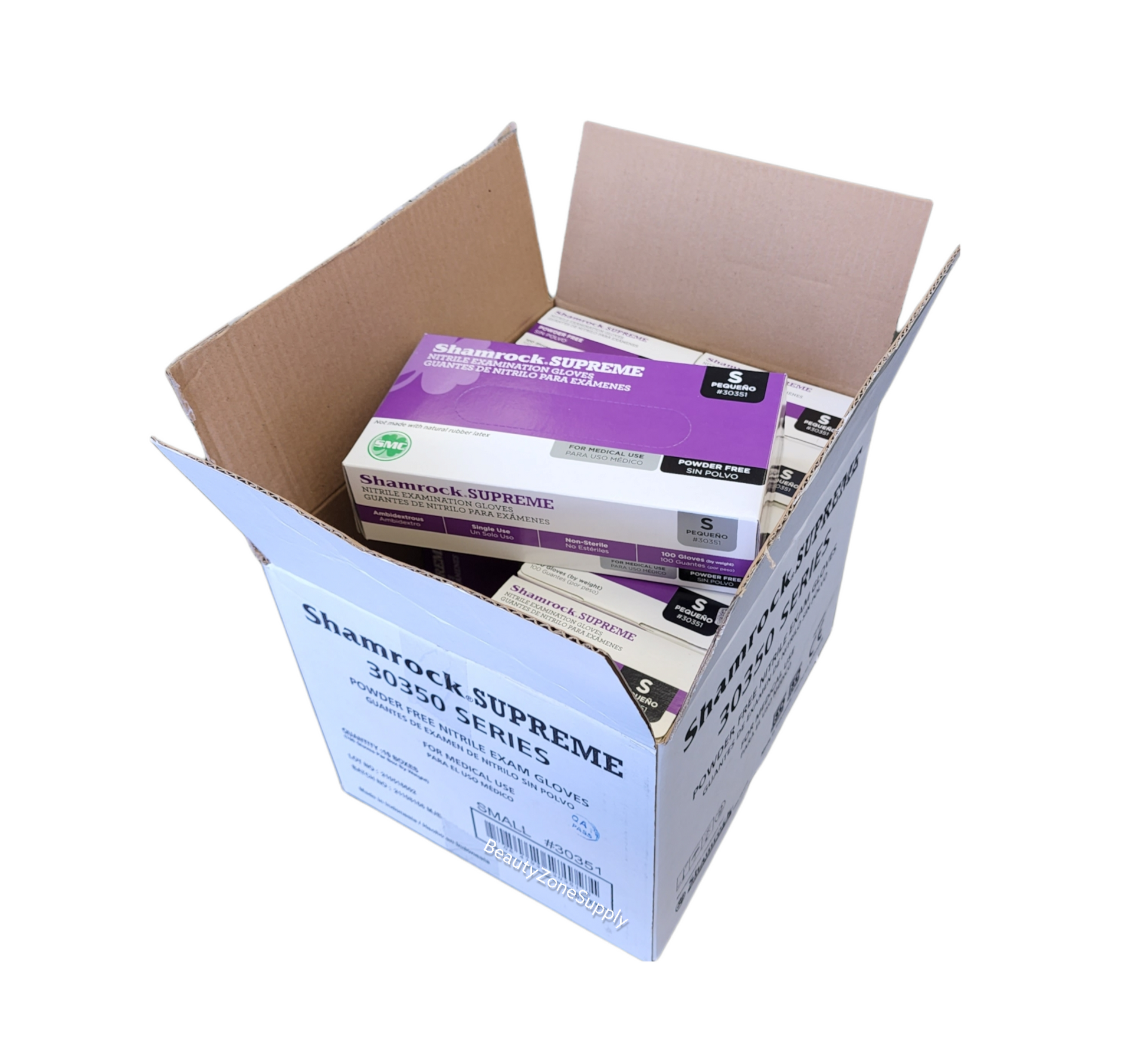 Supreme Nitrile Examination Gloves Case 10 Box - BeautyzoneNailSupply