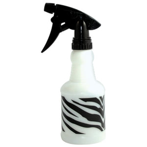 Soft n Style Spray bottle with a zebra print design 12 oz B36