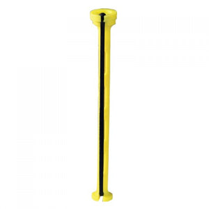 Soft'n Style Straight Una-Grip Cold Wave Rods - Yellow 3/8" #476-YLLO