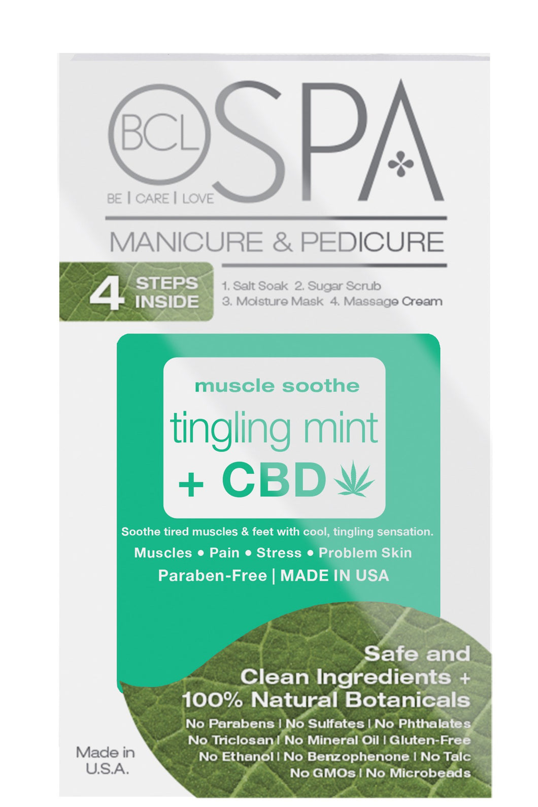 BCL SPA 4 in 1 System Hemp + Tingling Mint Case 50 Set