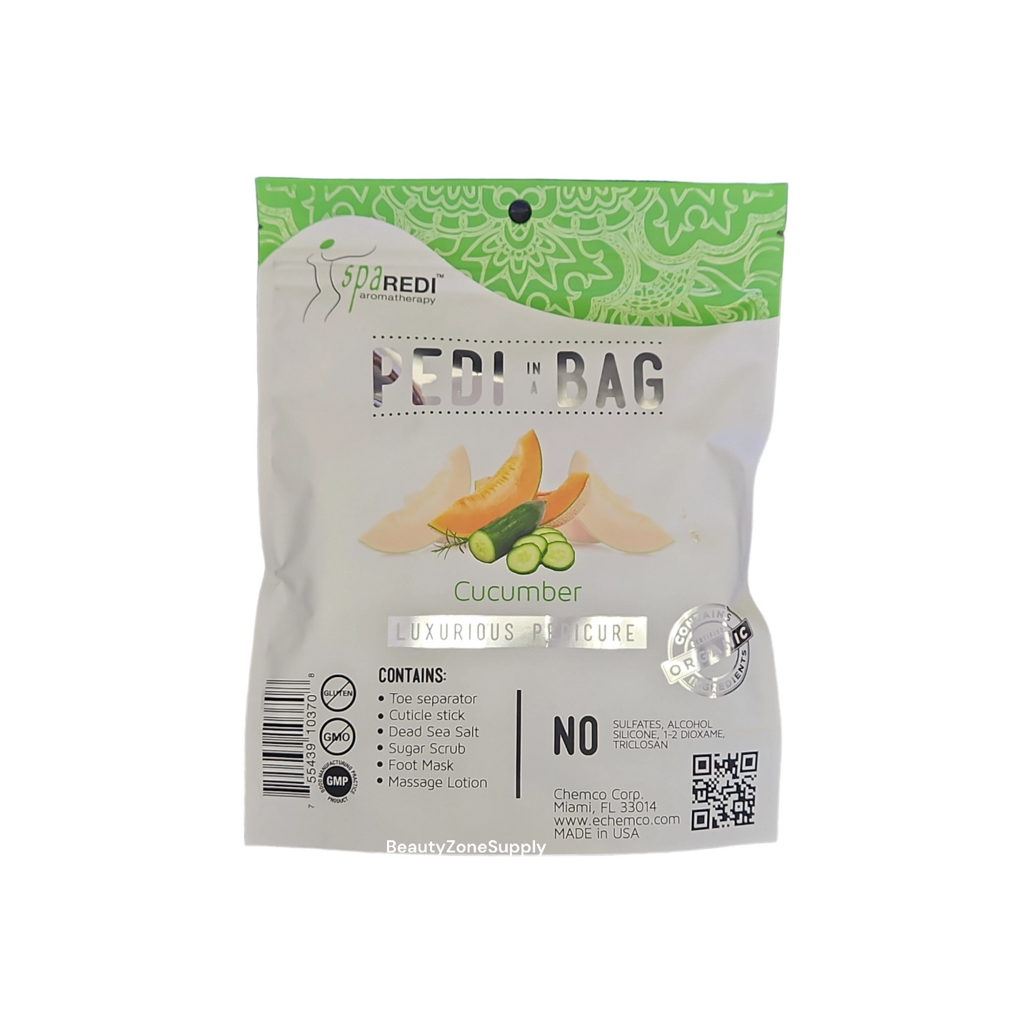 Spa Redi 5 in 1 Pedi kit & 5 in 1 Pedi kit 64 Set Cucumber