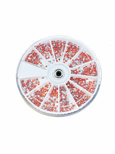 Ss6 Acrylic rhinestones wheel-Beauty Zone Nail Supply