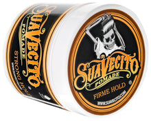 Load image into Gallery viewer, Suavecito Pomade Firme  (Strong) Hold Pomade 4 oz K-P002