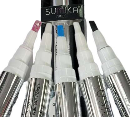 Sumika Gel Pen design Ocean Blue Glitter