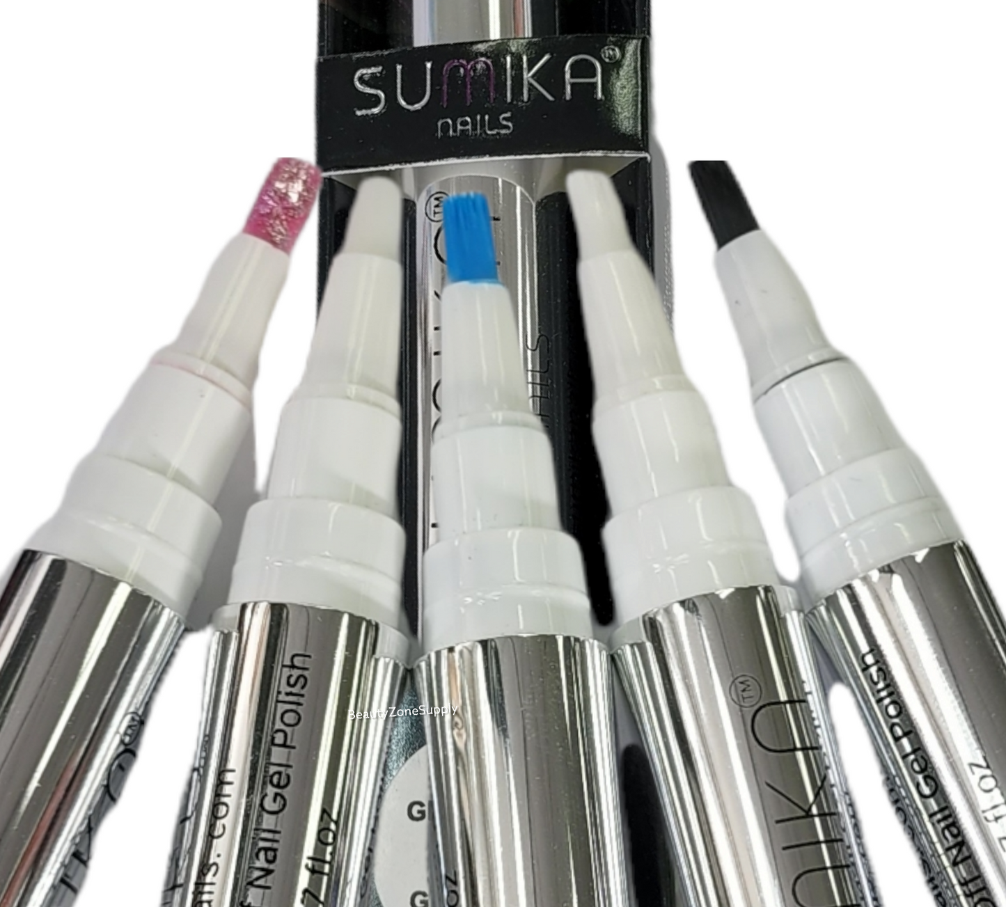 Sumika Gel Pen design Lilies Glitter