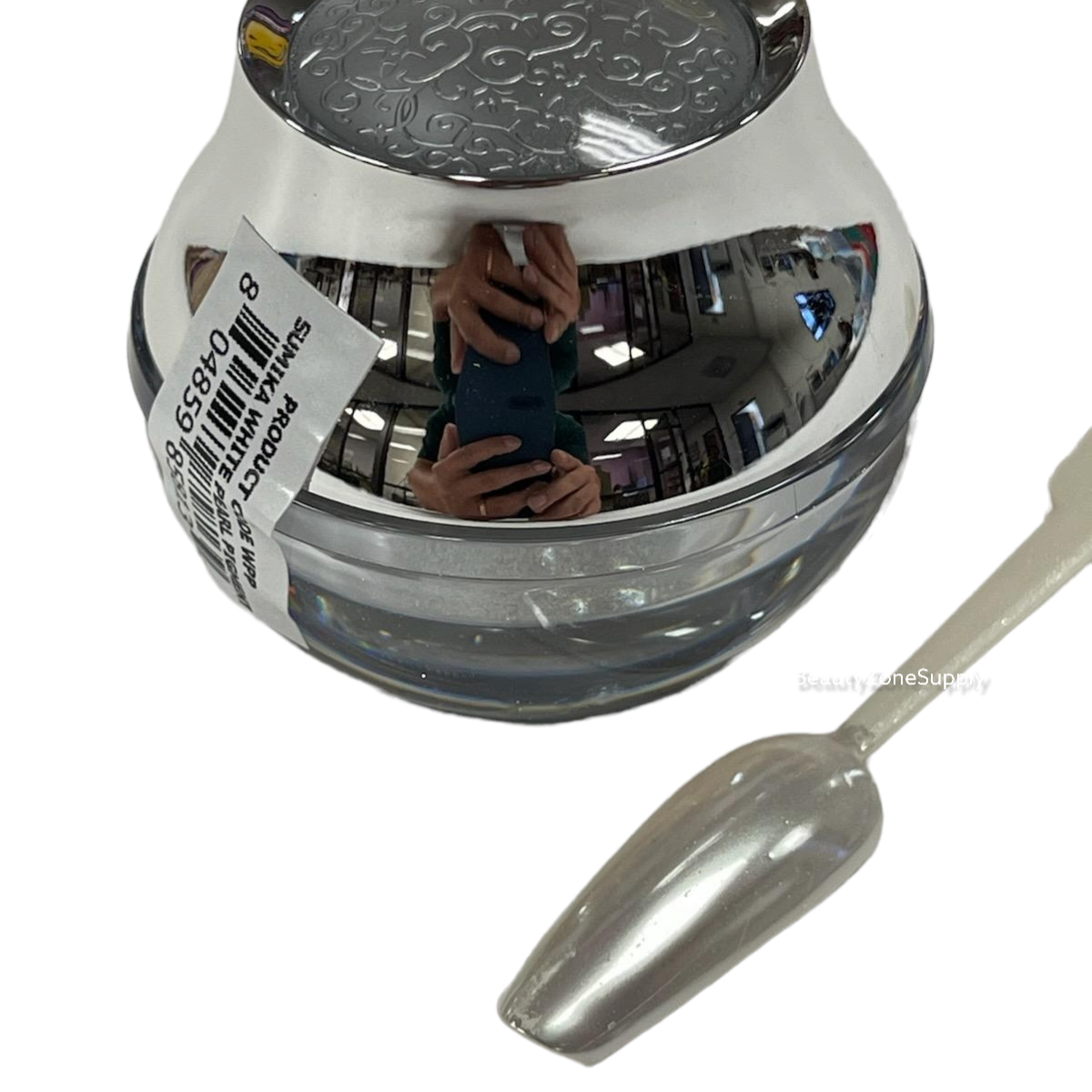 Monika White Pearl Pigment New Chrome Effects Powder