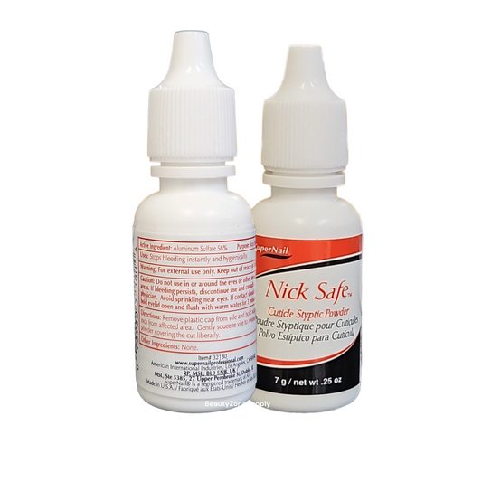 Supernail Nick Safe Styptic Powder each 0.25 oz #32180