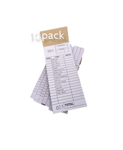 NEW Ticket Book 10 pack for nail salon