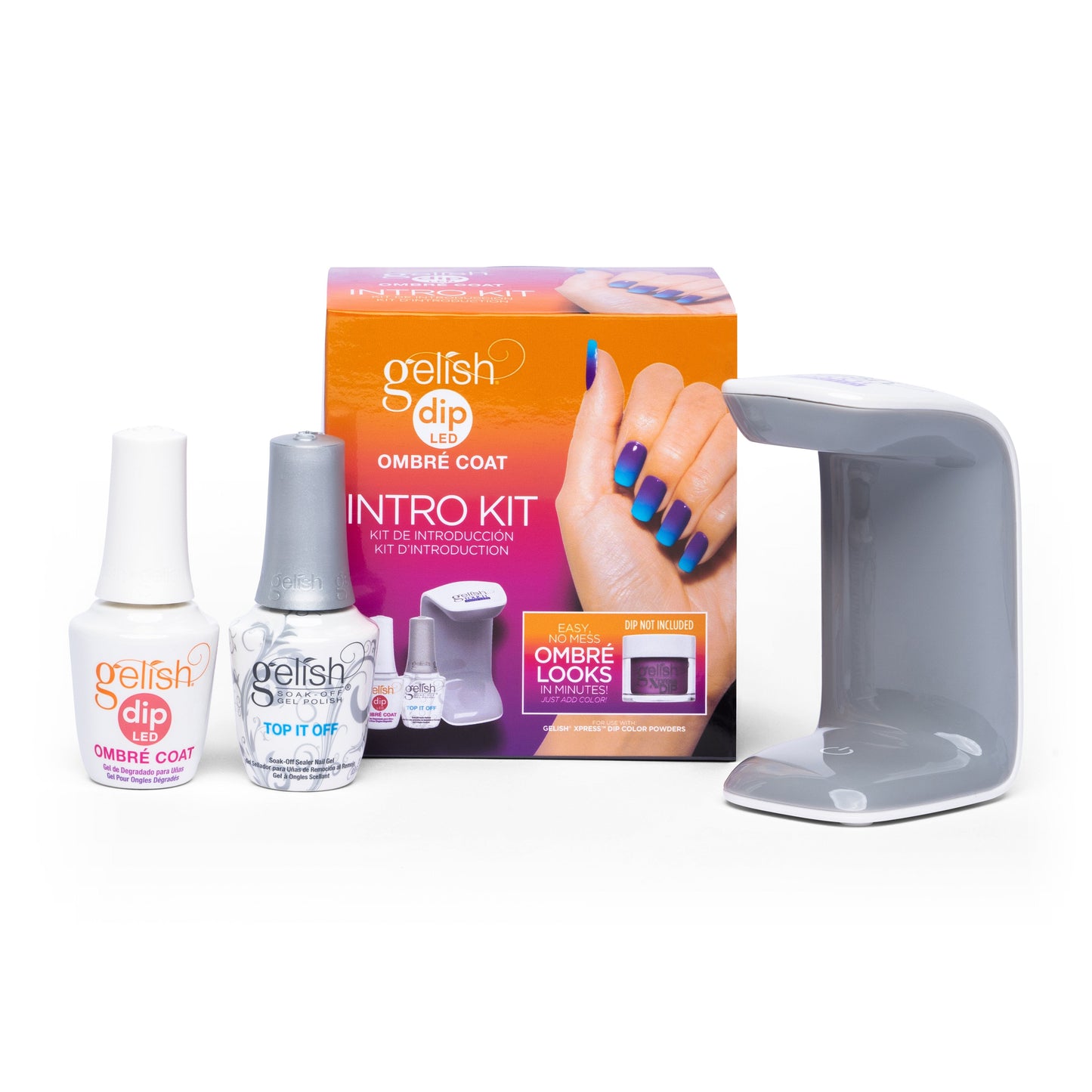 Gelish Ombre Coat Intro Kit w/ Touch LED Mini #1632003