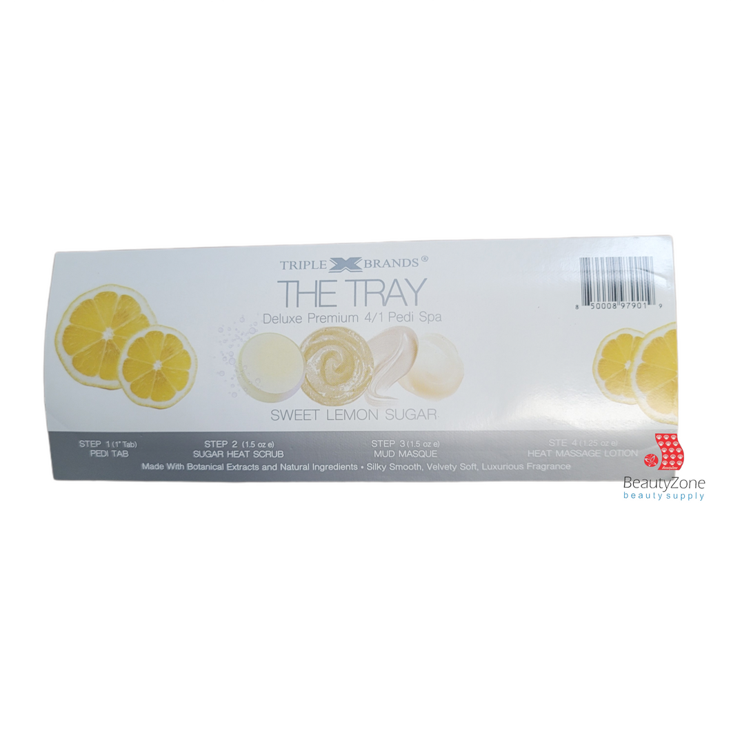 Triple X Deluxe Premium 4 in 1 Pedi Spa Sweet Lemon Sugar