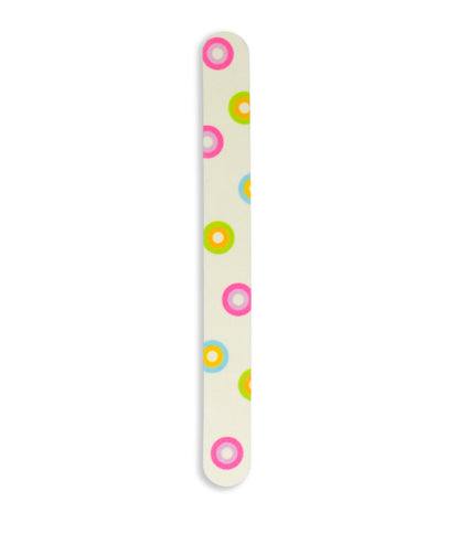 Tropical Shine Circles Nail File 180/240 #17240