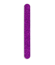 Load image into Gallery viewer, Tropical Shine Purple Glitter Nail File 180/240 #707575