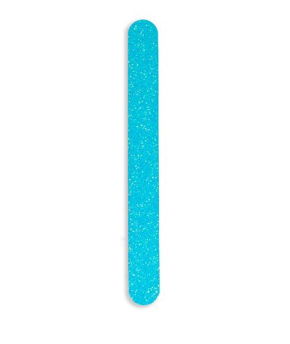 Tropical Shine Turquoise Glitter Nail File 180/240 #70756 ds