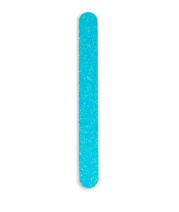 Tropical Shine Turquoise Glitter Nail File 180/240 #70756 ds