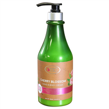 Load image into Gallery viewer, Tsc Organic Lotion Hand &amp; Body Cream Cherry Blossom 30 oz
