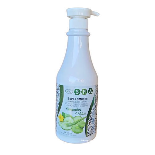 Tsc Organic Lotion Hand & Body Cream Cucumber & Aloe 25 oz