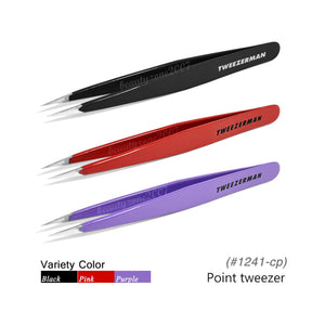 Tweezerman Point Tweezer Assorted Color #1241-CP