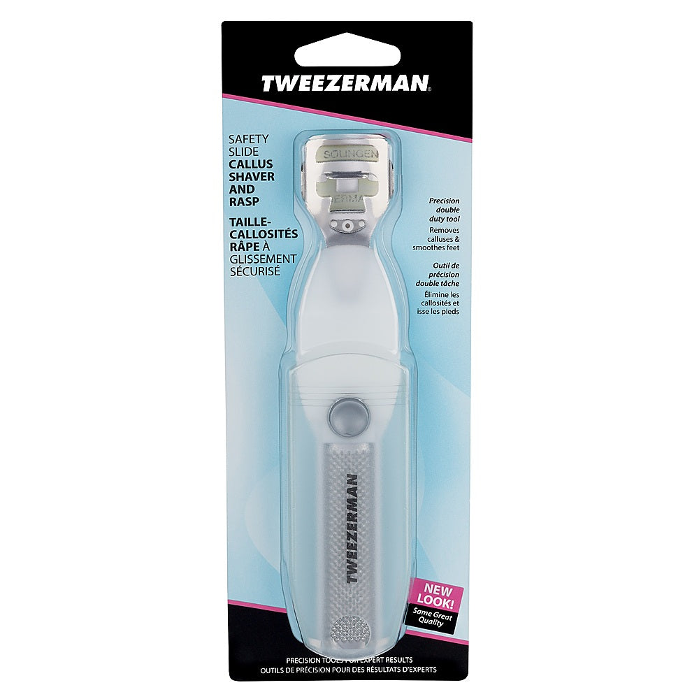 Tweezerman Safety Slide Callus Shaver with Rasp #5055-R