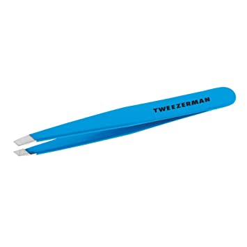 Tweezerman Slant Tweezer Blue Jewel #1230-b09r