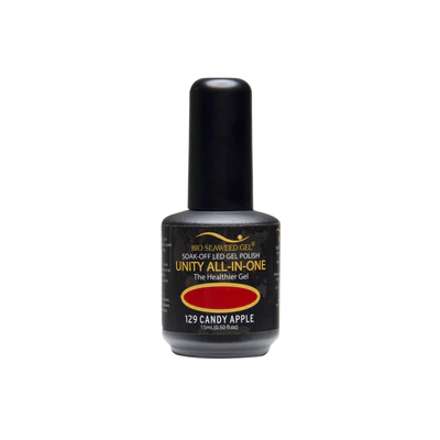 Bio Seaweed Unity All In One Gel Polish 129 CANDY APPLE