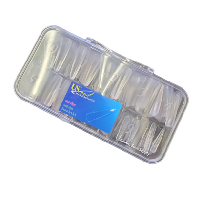 USN Gel X Tips Natural Nail Tips - Full Box 540 pcs