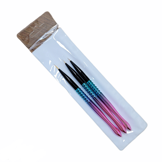 UV Gel Brush 3 pcs Set GB802
