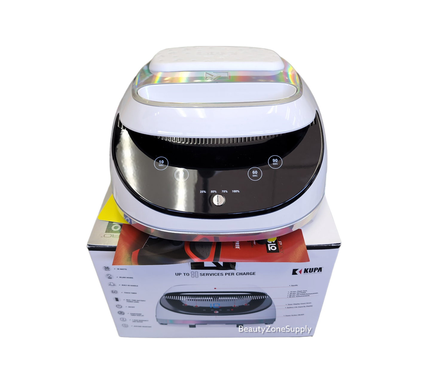 Kupa ManiPro GLO LED/UV Lamp Cordless Unicorn 36W NEW !!