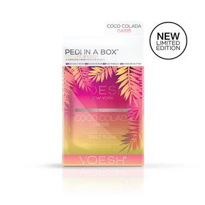 Voesh 4 in 1 Step Pedi in A Box Coco Colada Oasis Box 50 set #VPC208COL