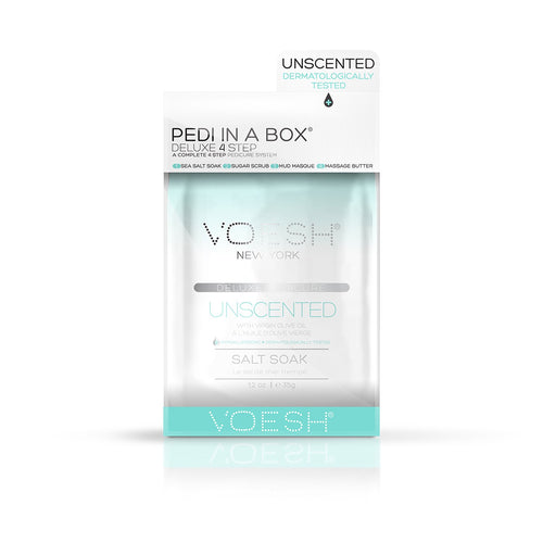 Voesh Pedi in A Box 4 Step Unscented Box 50 set-Beauty Zone Nail Supply