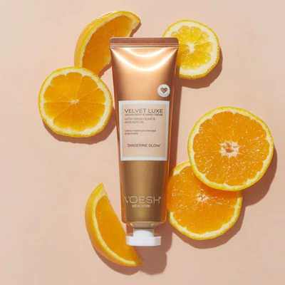 Voesh Lotion Vegan Body & Hand creme - Tangerine Glow (8oz)  VBH108TGN