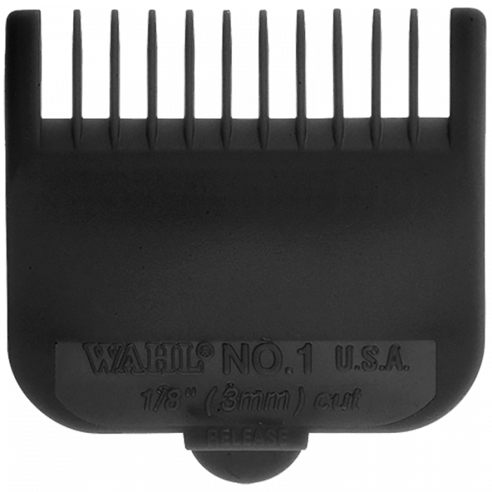 Wahl Attachment #1 Cutting Guide 1/8” Black #3114-001