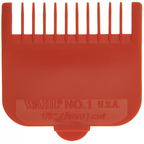 Wahl Attachment #1 Cutting Guide 1/8” Red #3114-603
