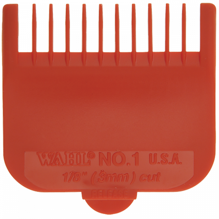 Wahl Attachment #1 Cutting Guide 1/8” Red #3114-603
