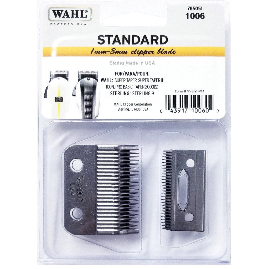 Wahl Professional 2 Hole Standard Clipper Blade #01006