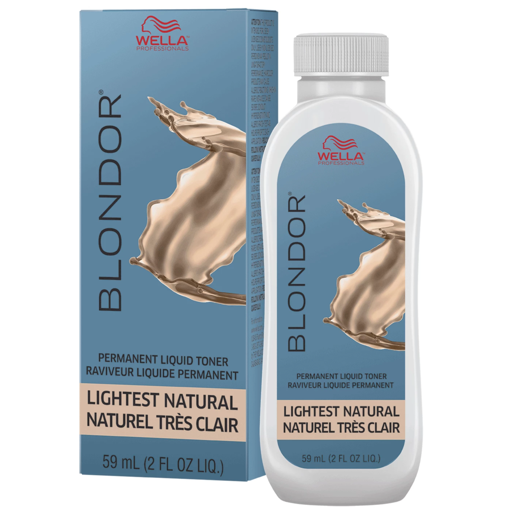 Wella Blondor Permanent Liquid Toner Lightest Natural 59mL EF