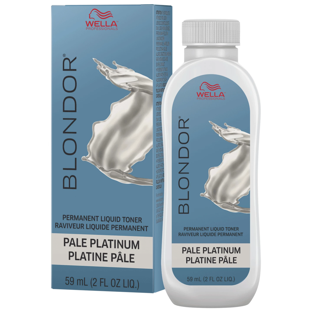 Wella Blondor Permanent Liquid Toner Pale Platinum 59mL EF