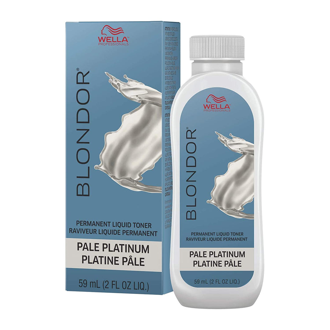 Wella Blondor Permanent Liquid Toner Pale Silver 59mL EF