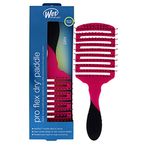 WET Brush Flex Dry Paddle- Pink BWP831FLEXPKP
