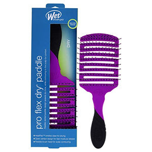 WET Brush Flex Dry Paddle- Purple BWP831FLEXPRP