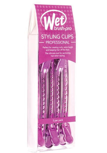 Wet Brush Pro PRECISION STYLING CLIPS - Purple
