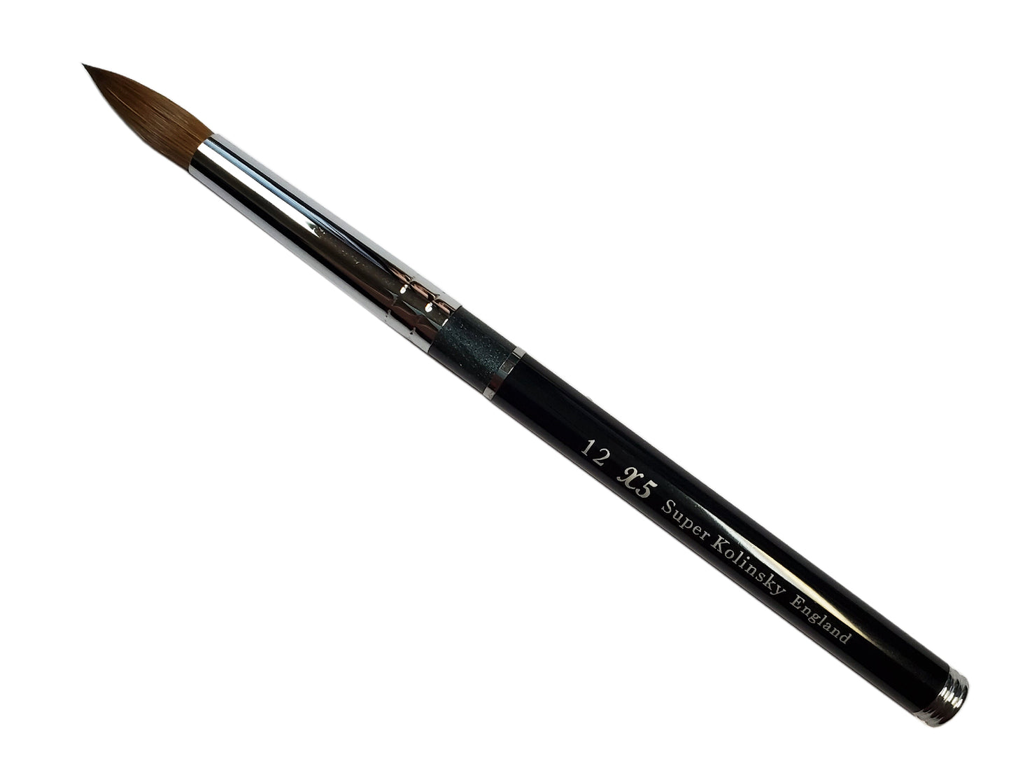 x5 Super Kolinsky Acrylic Nail Brush size 12-Beauty Zone Nail Supply