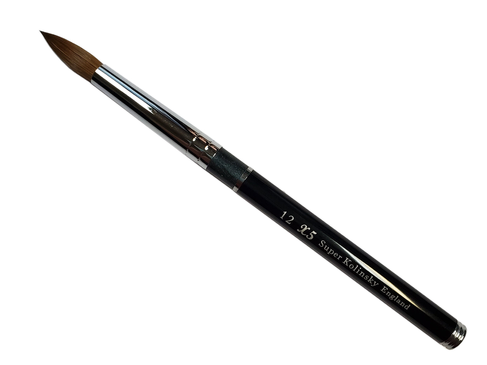 x5 Super Kolinsky Acrylic Nail Brush size 12-Beauty Zone Nail Supply