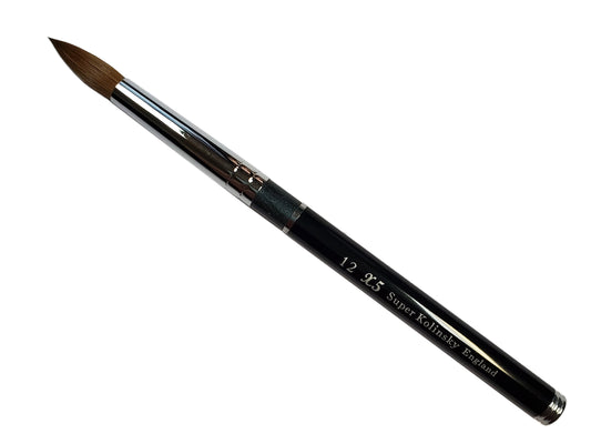 x5 Super Kolinsky Acrylic Nail Brush size 12-Beauty Zone Nail Supply