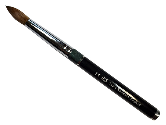 x5 Super Kolinsky Acrylic Nail Brush size 14-Beauty Zone Nail Supply