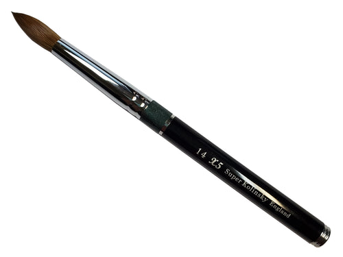 x5 Super Kolinsky Acrylic Nail Brush size 14-Beauty Zone Nail Supply