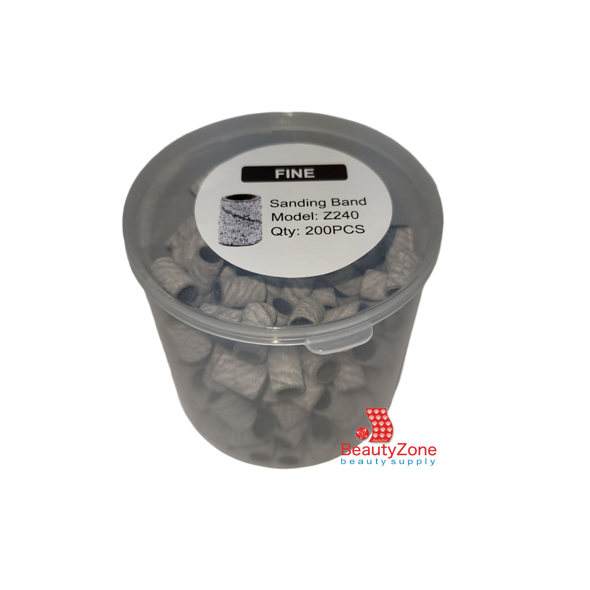 Zebra Sanding band 200 pcs / Box - BeautyzoneNailSupply